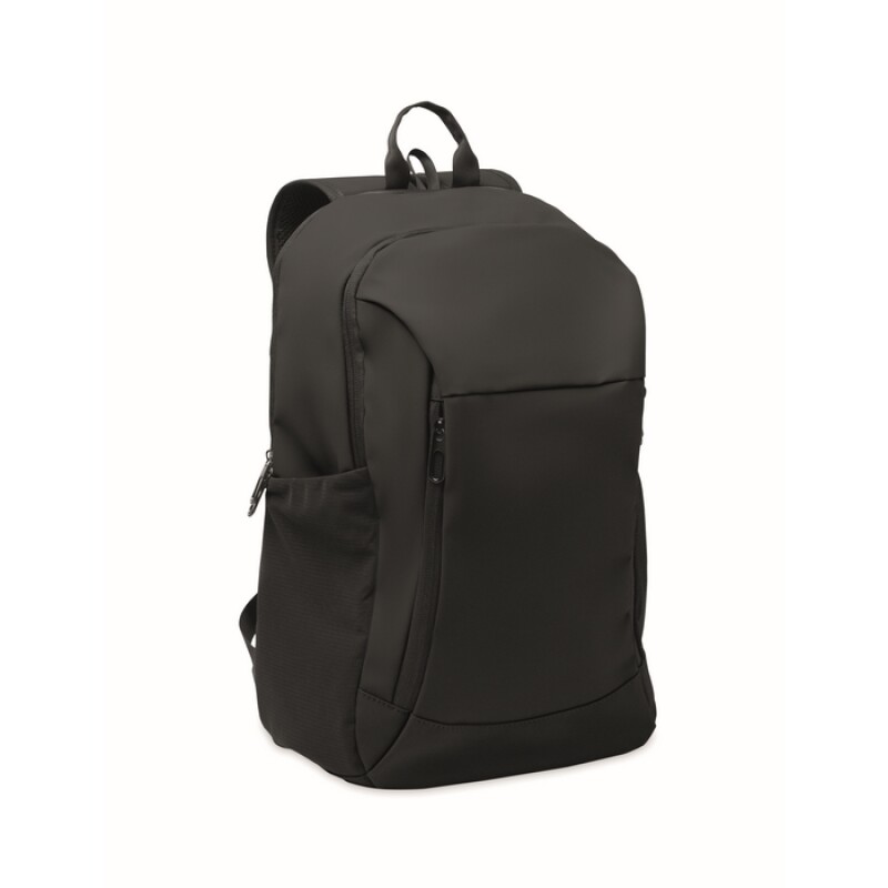 Batoh na 15" notebook z PU, černá