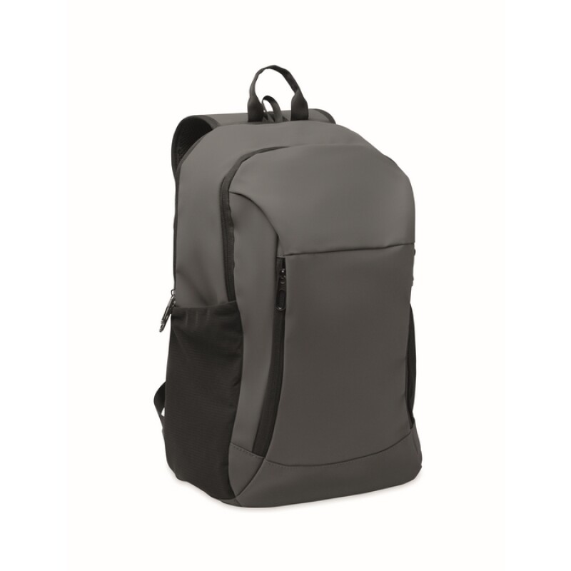 Batoh na 15" notebook z PU, tmavě šedá