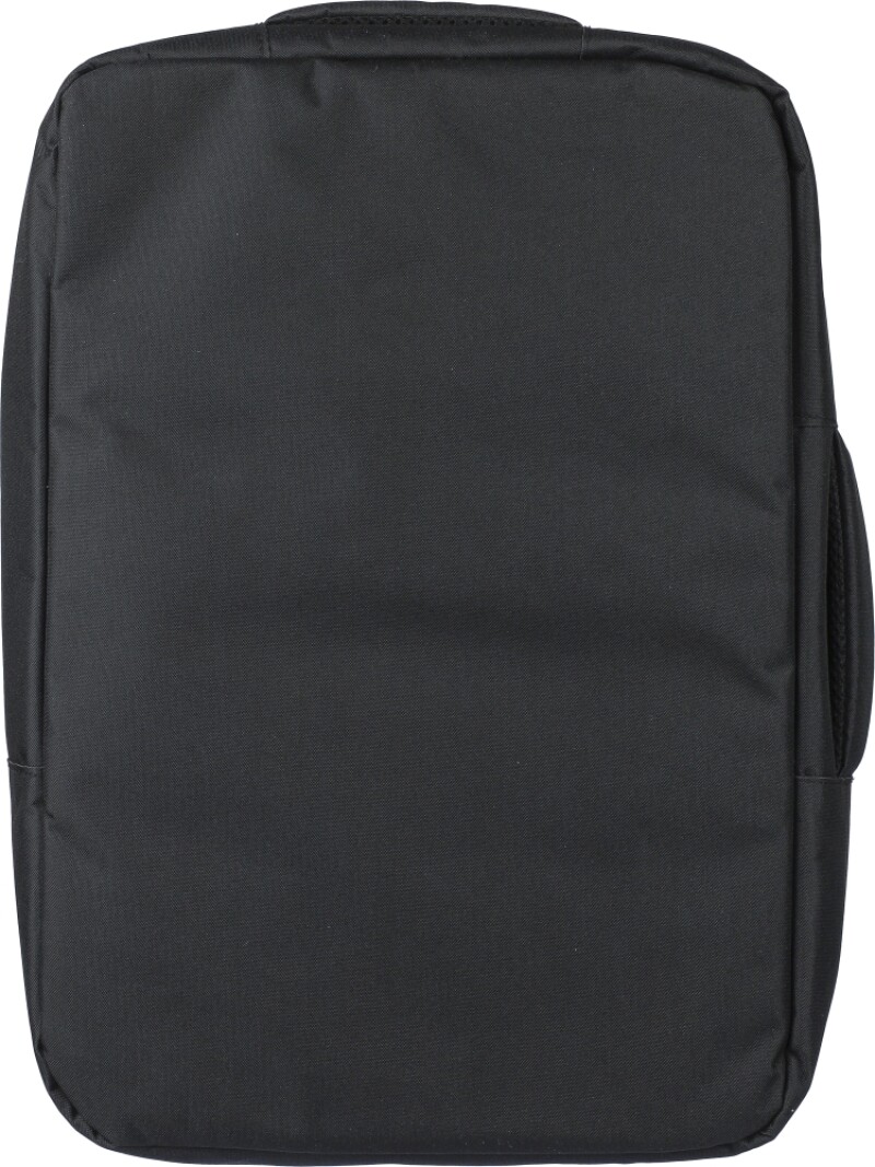 Batoh na notebook z polyesteru, černá