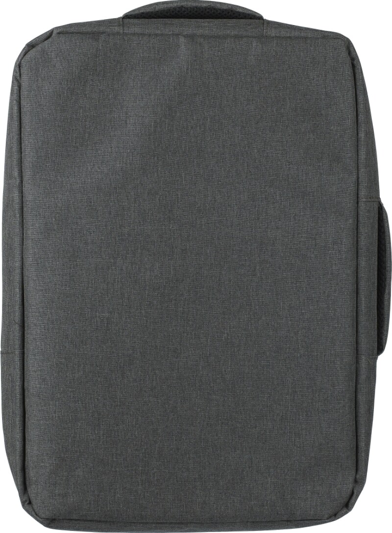 Batoh na notebook z polyesteru, šedá