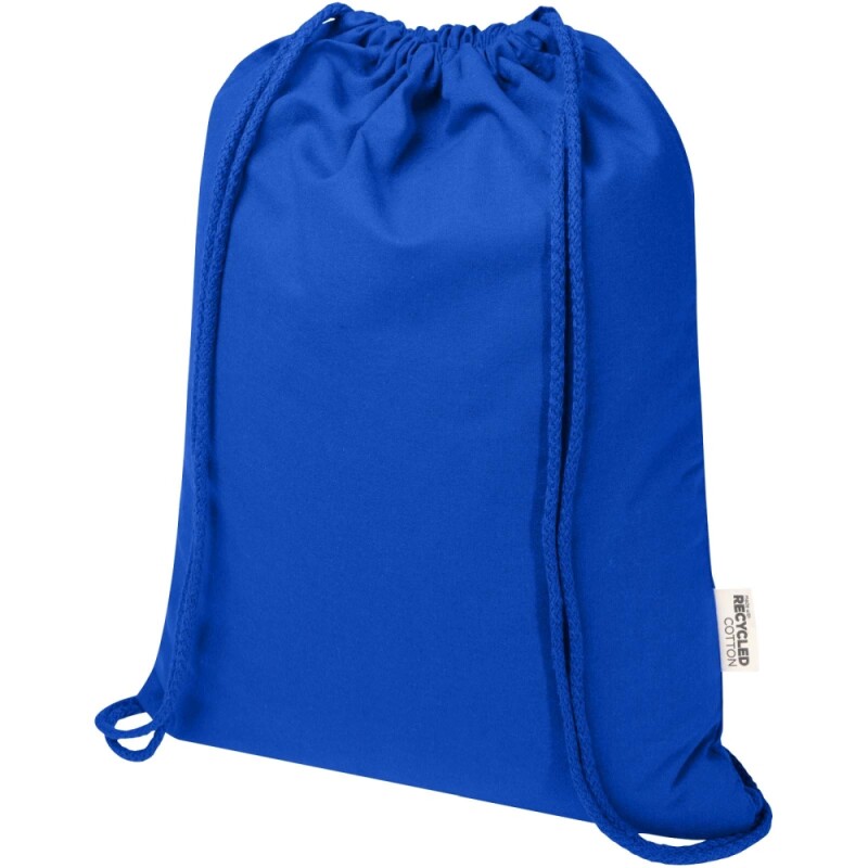 Batoh se stahovací šňůrkou 140 g/m2, královská modrá