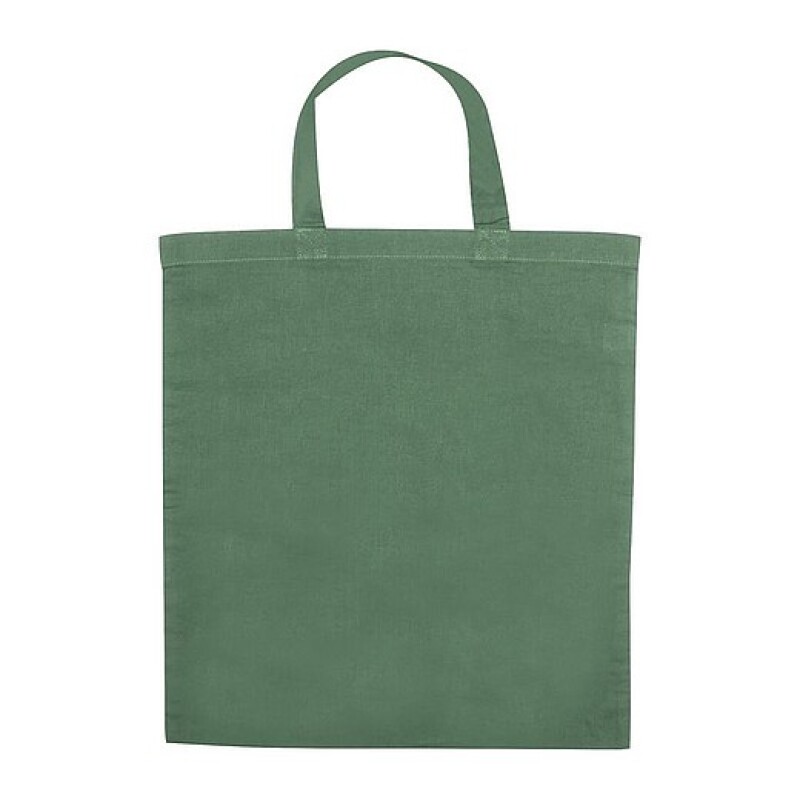 Bavlněná taška s krátkými uchy, tmavá khaki