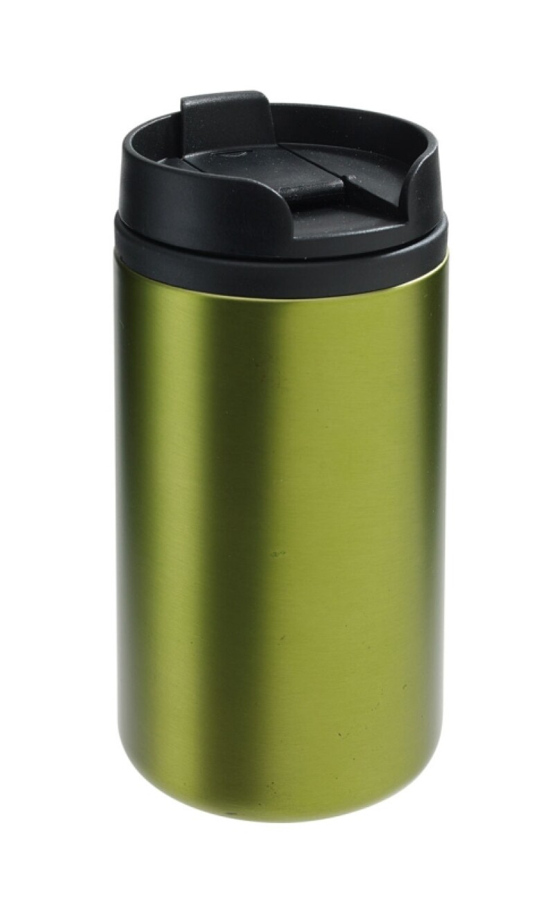 BEDYS Termohrnek 250ml, uvnitř plast, zvenku nerez, zelený