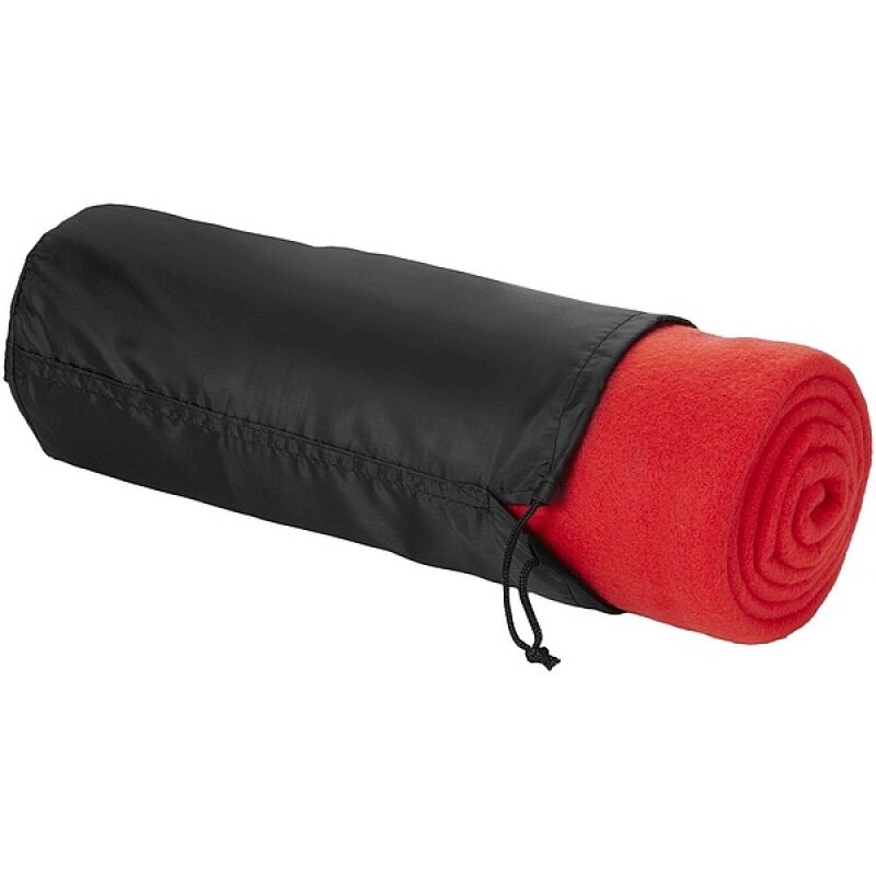 BLANKET Fleecová pikniková deka, černá