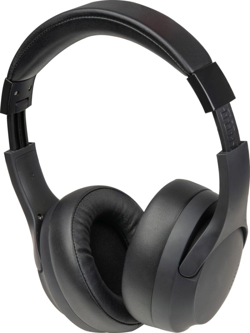 Bluetooth sluchátka přes uši, černá