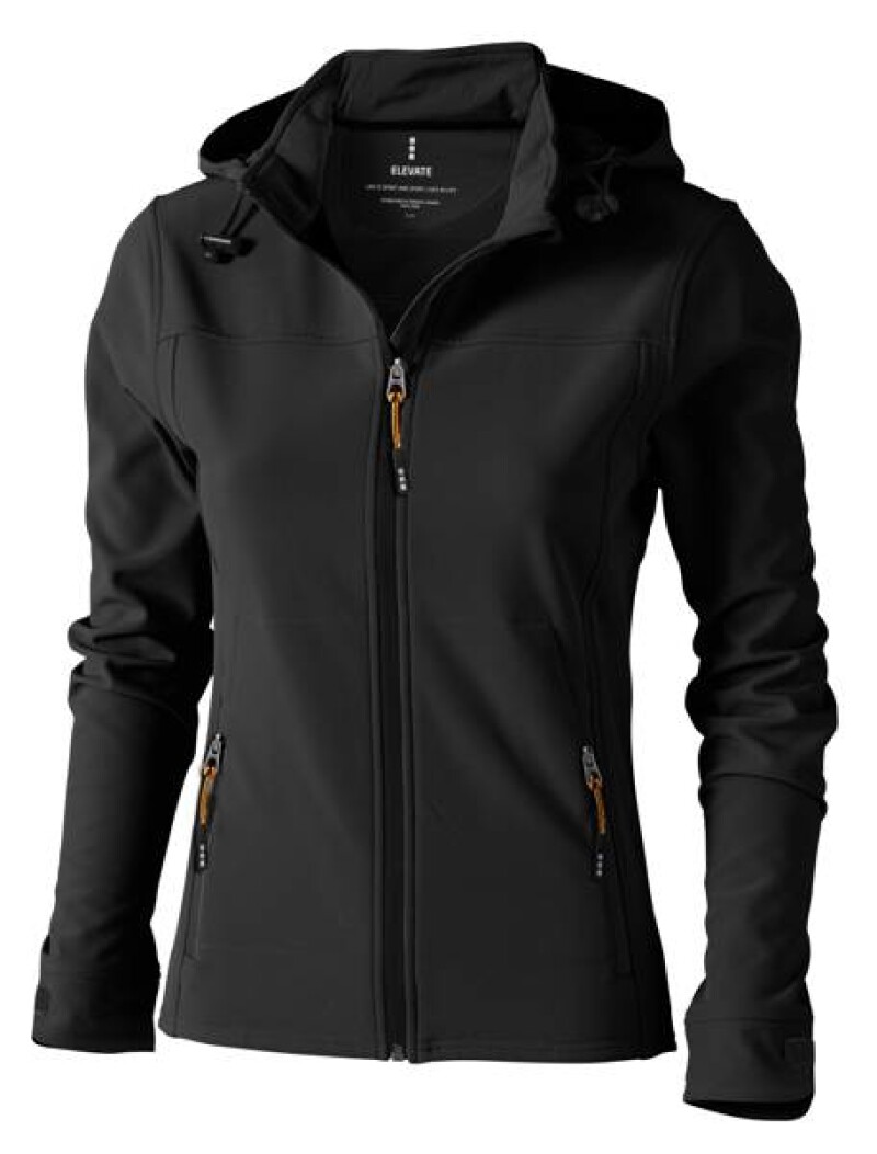 Bunda ELEVATE LANGLEY LADIES SOFTSHELL JACKET antracitová M