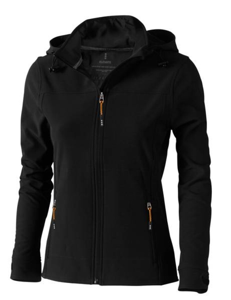 Bunda ELEVATE LANGLEY LADIES SOFTSHELL JACKET černá S
