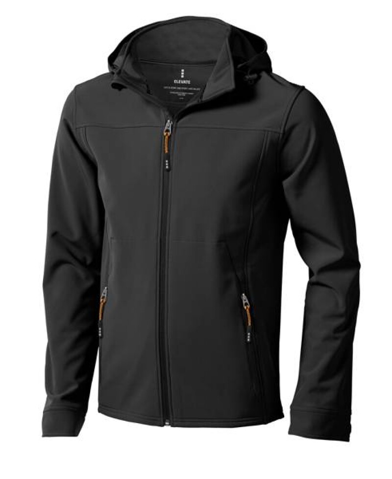 Bunda ELEVATE LANGLEY SOFTSHELL JACKET antracitová S