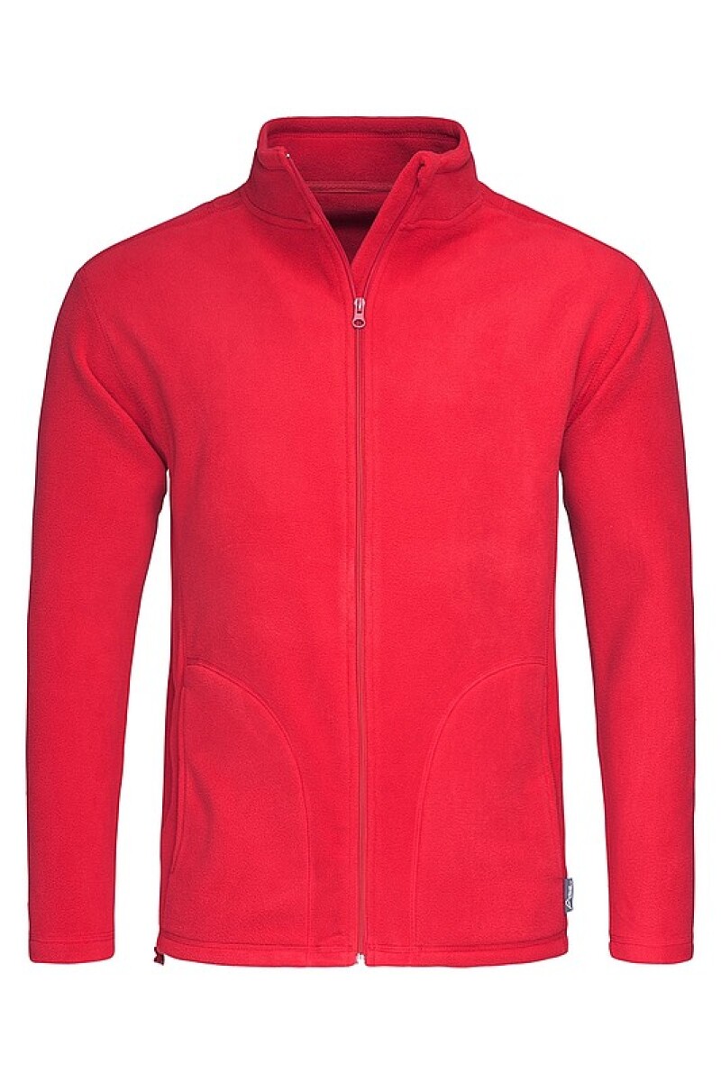 Bunda STEDMAN ACTIVE FLEECE JACKET MEN červená M