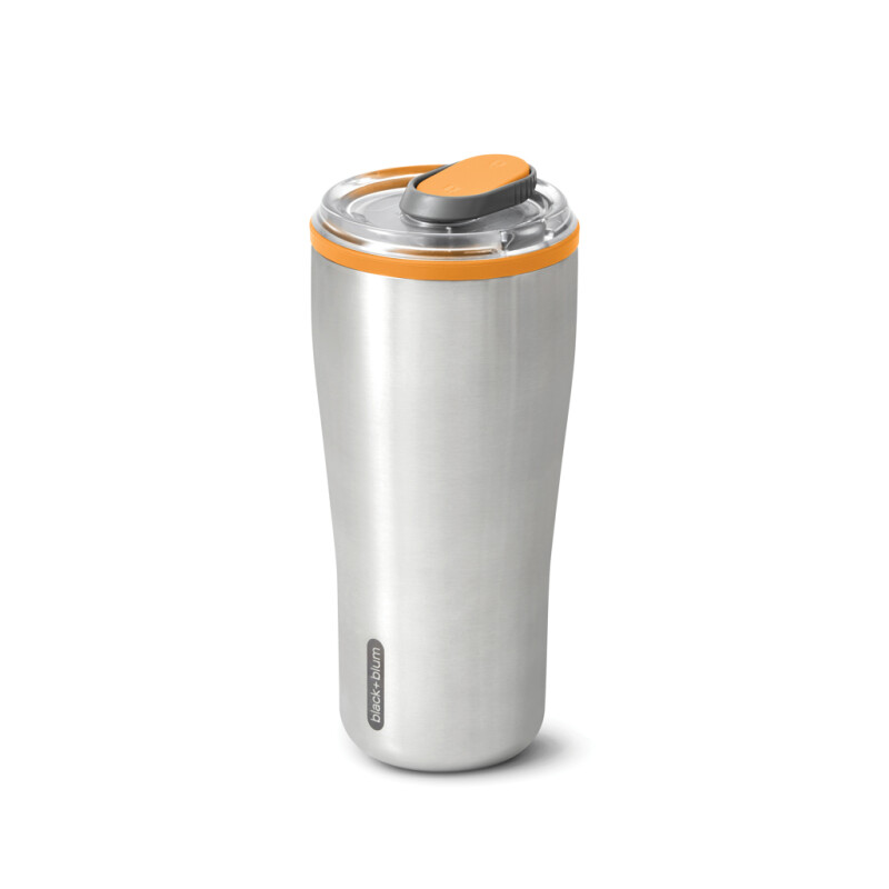Cestovní nerezový termo termohrnek 600ml , oranžová