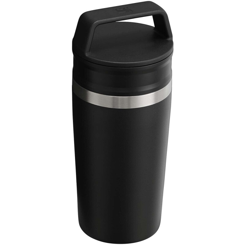 Cestovní termohrnek o objemu 350 ml Stanley, černá