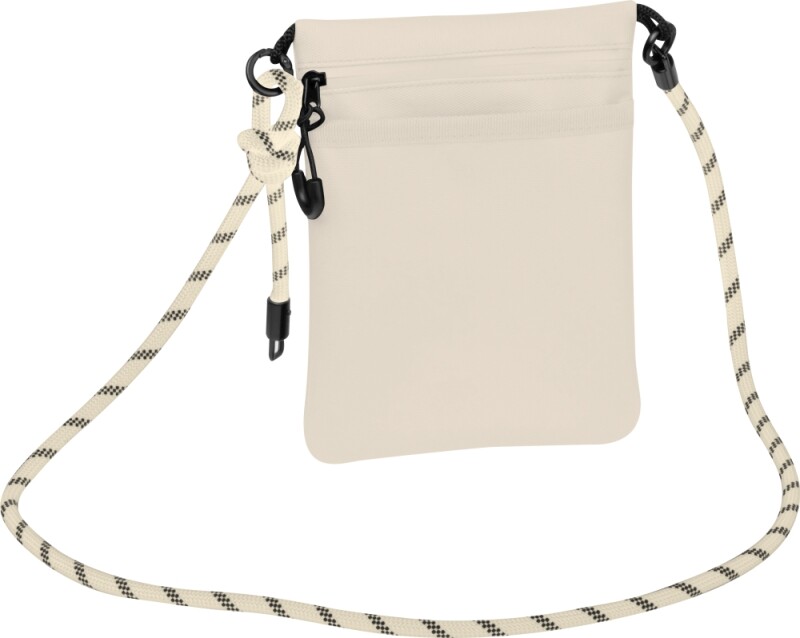 Crossbody taška na mobilní telefon, béžová