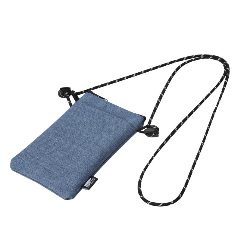Crossbody taška na telefon, modrá