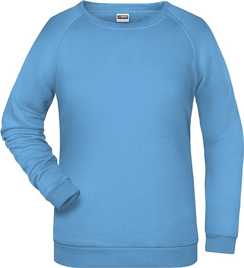 Dámská mikina James Nicholson sweatshirt women, sv. modrá, vel. 3XL