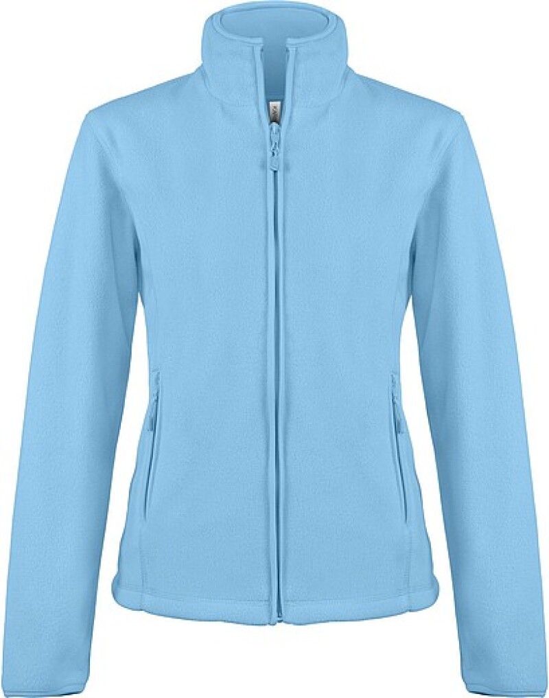 Dámská mikrofleecová mikina Kariban fleece jacket women, sv. modrá, vel. L