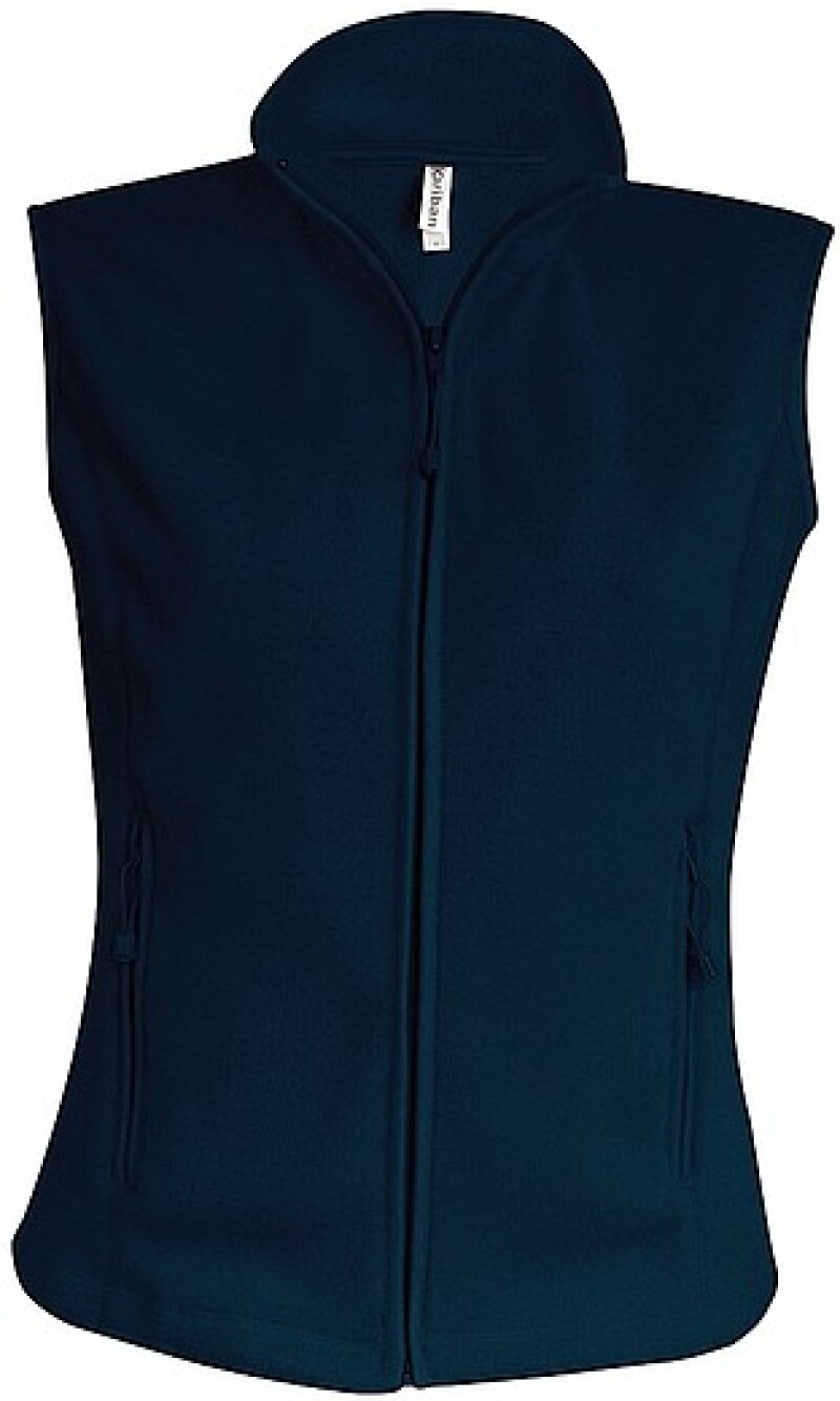 Dámská mikrofleecová vesta Kariban fleece vest women, námořní modrá, vel. XXL