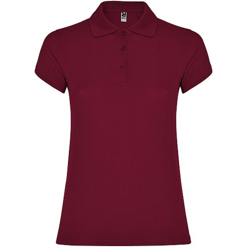 Dámská polokošile s krátkým rukávem, ROLY STAR, vínová, 2XL