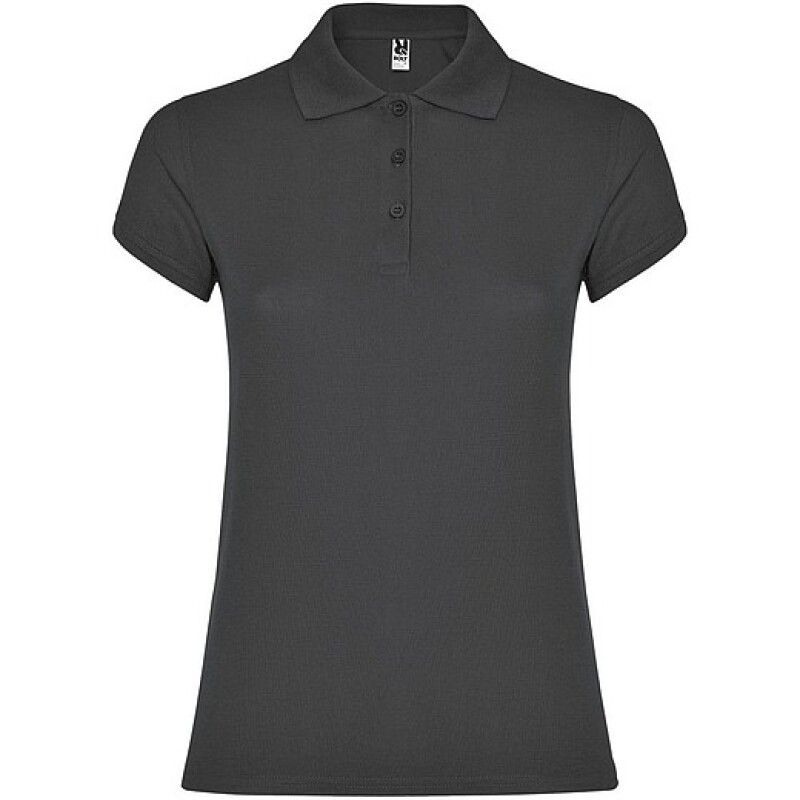 Dámská polokošile s krátkým rukávem, ROLY STAR, tmavě šedá, vel. 3XL