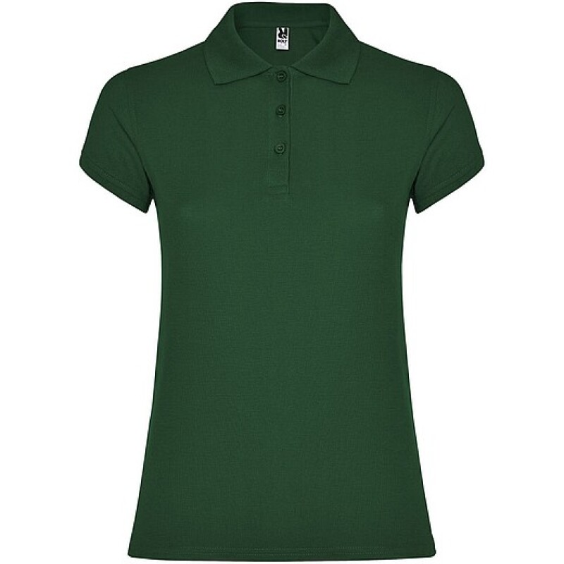 Dámská polokošile s krátkým rukávem, ROLY STAR, tmavě zelená, vel. 3XL