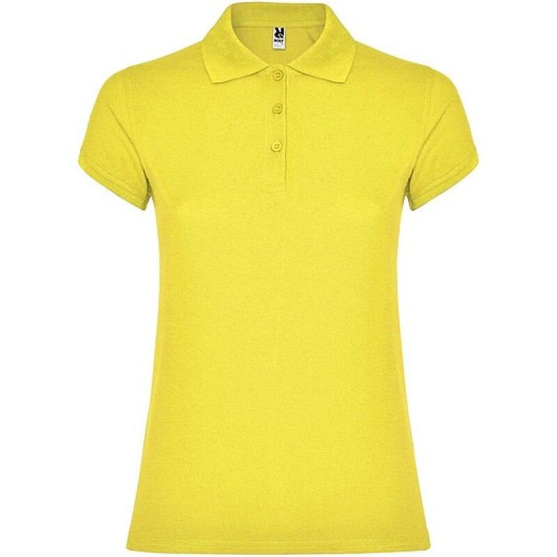 Dámská polokošile s krátkým rukávem, ROLY STAR, žlutá, vel. 2XL