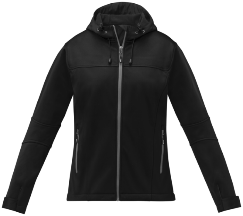 Dámská softshellová bunda Elevate MATCH, černá, XL