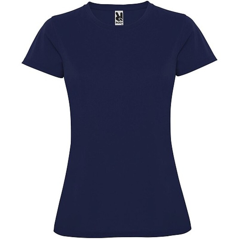 Dámské funkční tričko s krátkým rukávem, ROLY MONTECARLO, navy, vel. 2XL