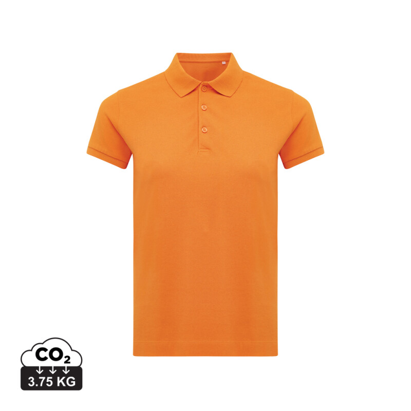 Dámské polo tričko Iqoniq Yosemite, oranžová, velikost XS