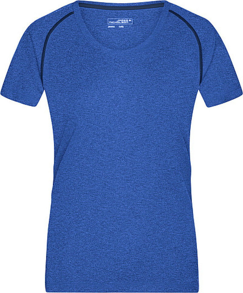 Dámské sportovní tričko James Nicholson sports T-shirt women, červená/černá, vel. XL