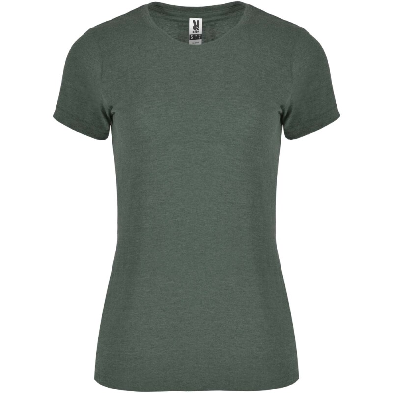 Dámské tričko Roly Fox, velikost 2XL, tmavě zelený melír