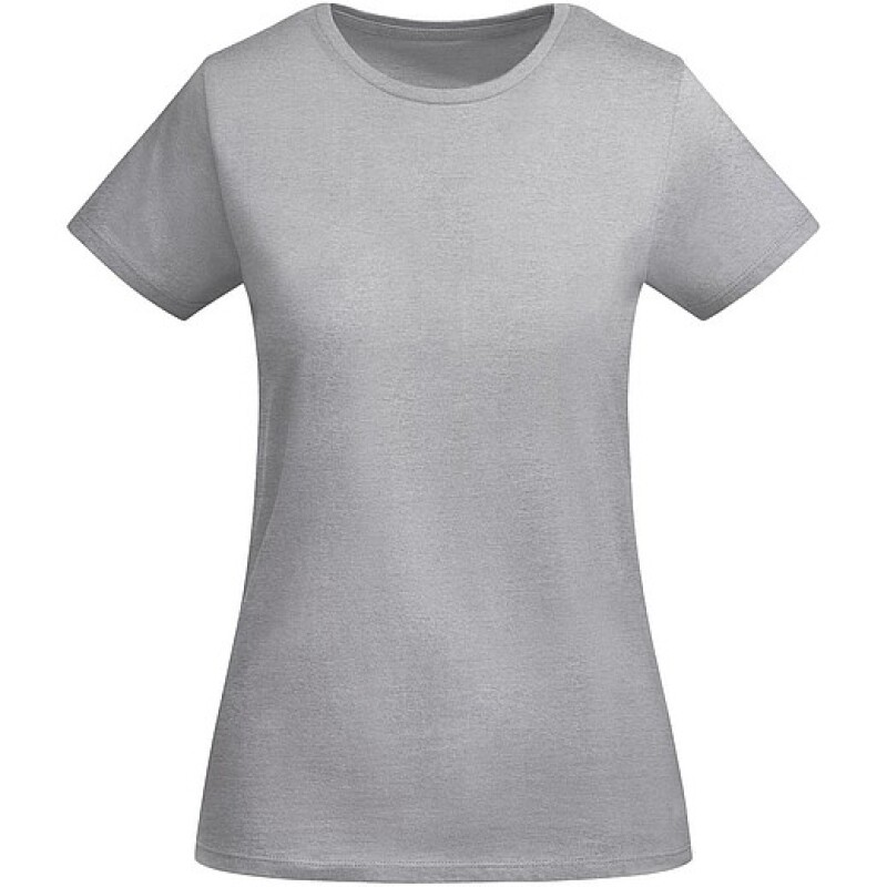Dámské tričko s krátkým rukávem, ROLY BREDA, světle šedá, vel. 3XL