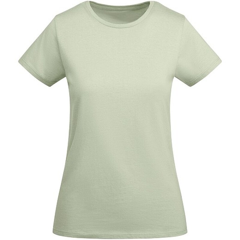 Dámské tričko s krátkým rukávem, ROLY BREDA, vojenská zelená světlá, vel. 3XL