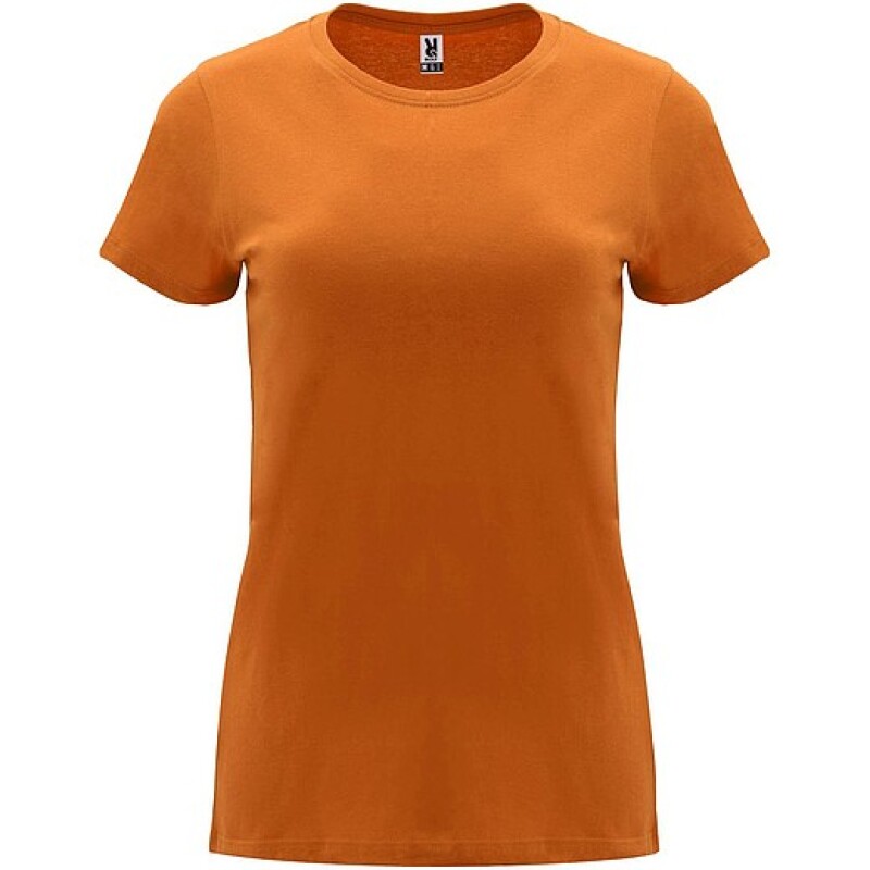 Dámské tričko s krátkým rukávem, ROLY CAPRI, oranžová, vel. 2XL