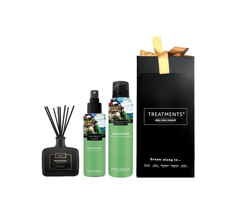 Dárková sada kosmetiky a difuzéru TREATMENTS® Giftbox Body & Fragrance Sticks - Mahayana