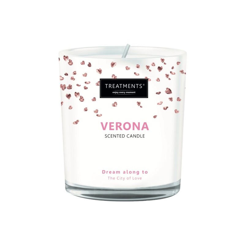 Dárkové balení vonné svíčky TREATMENTS® Giftbox Scented Candle - Verona
