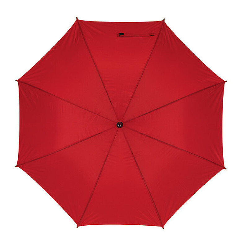 Deštník s pouzdrem, červená, pr. 125 cm