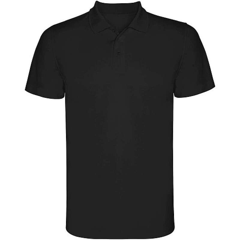 Dětská funkční polokošile s krátkým rukávem, ROLY MONZHA, černá, vel. 4