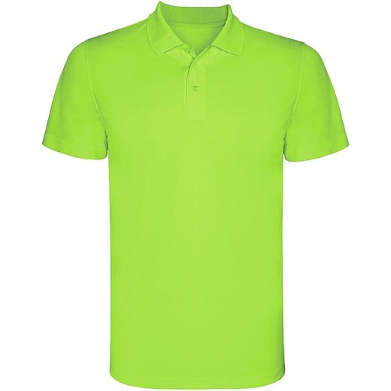 Dětská funkční polokošile s krátkým rukávem, ROLY MONZHA, světle zelená, vel. 8