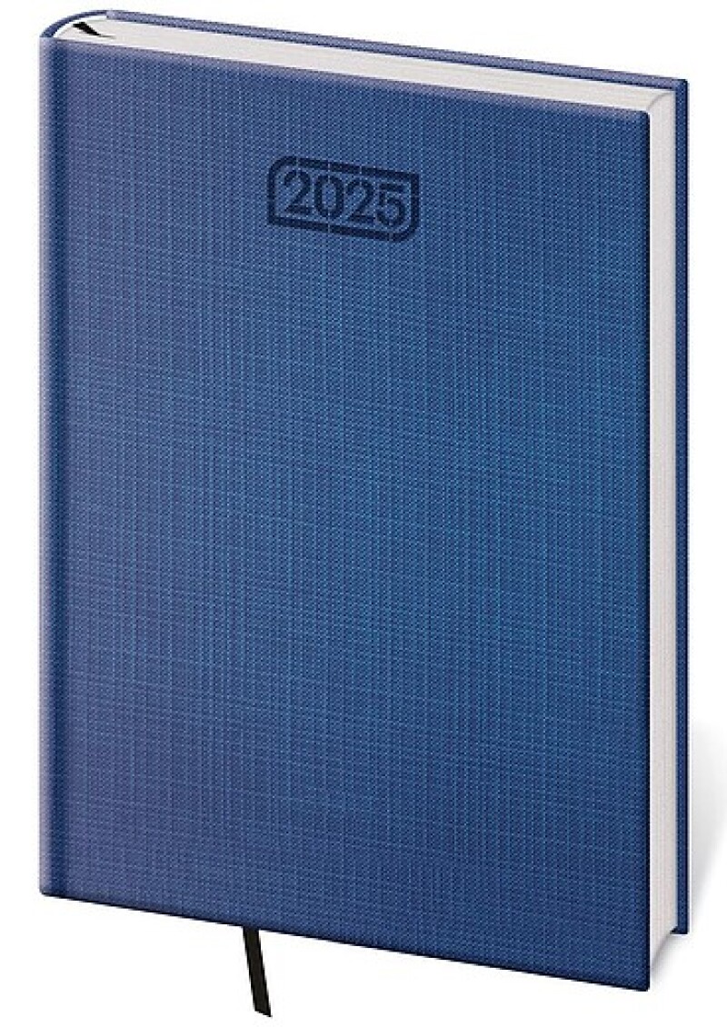 Diář denní A5 Zephir - modrá 2027