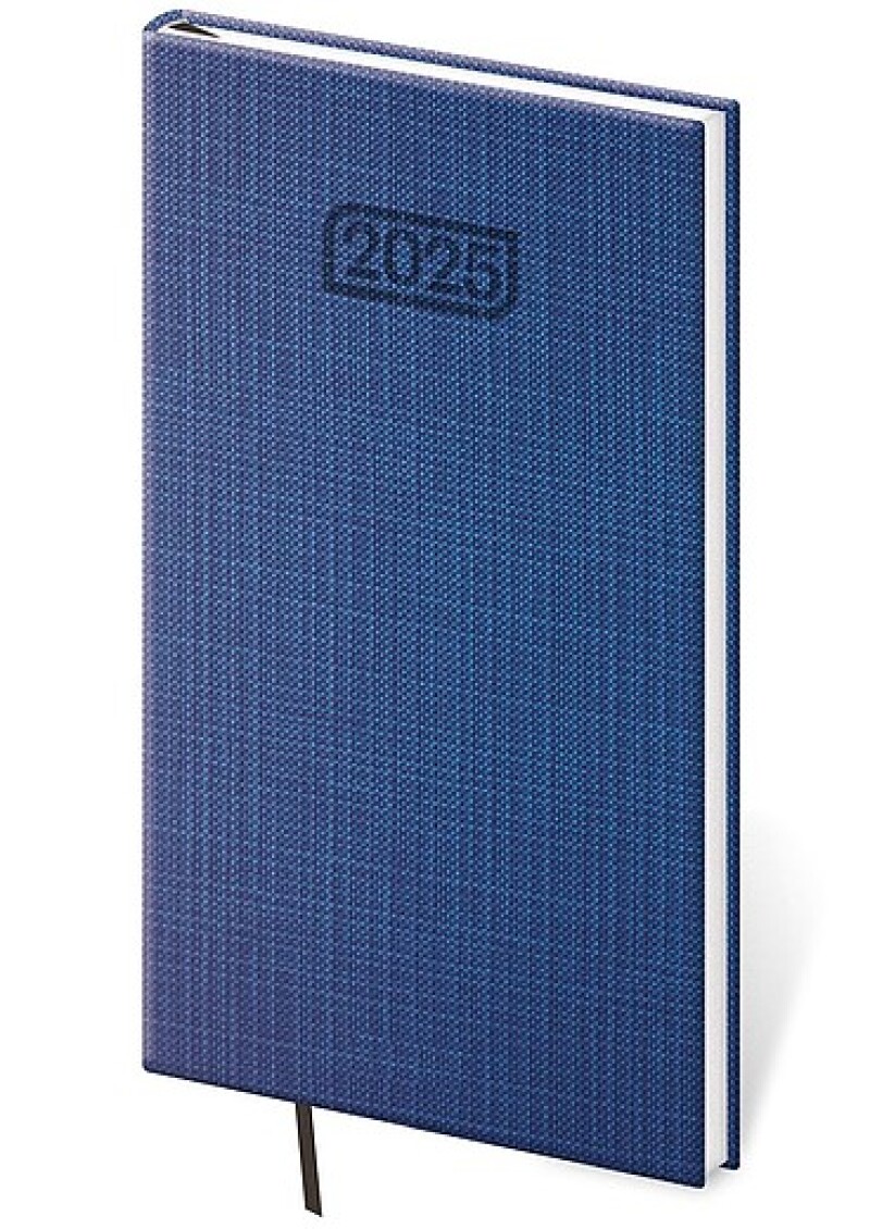 Diář týdenní kapesní Zephir - modrá 2027