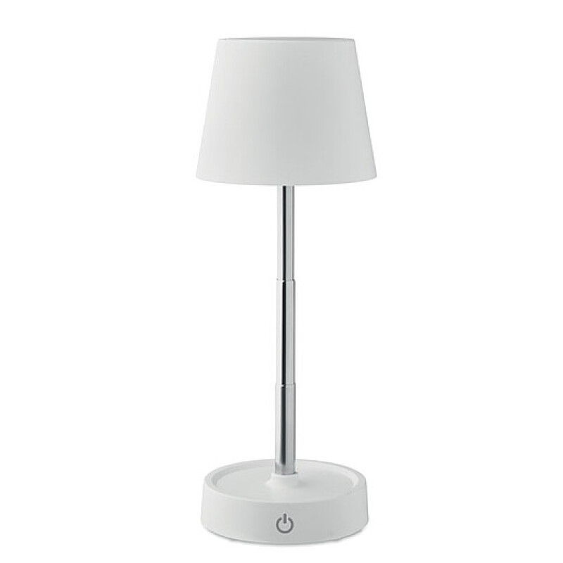 DIALUZ Dobíjecí výsuvná stolní USB lampa, bílá