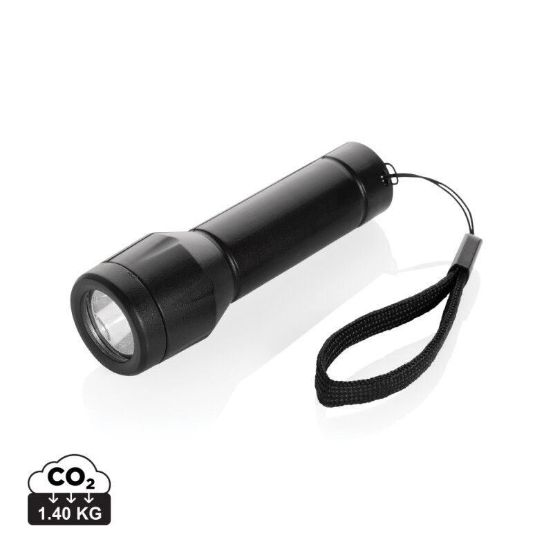 Dobíjecí USB svítilna, černá