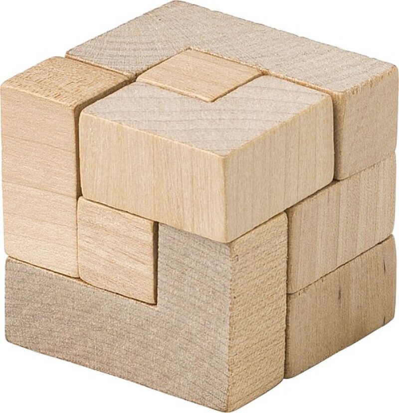 Dřevěná skládací kostka