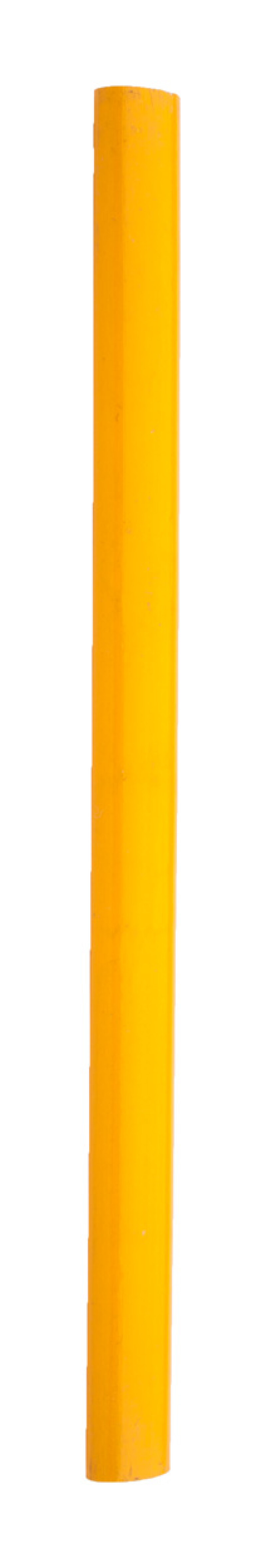 Dřevěná tužka, nehrocená, žlutá