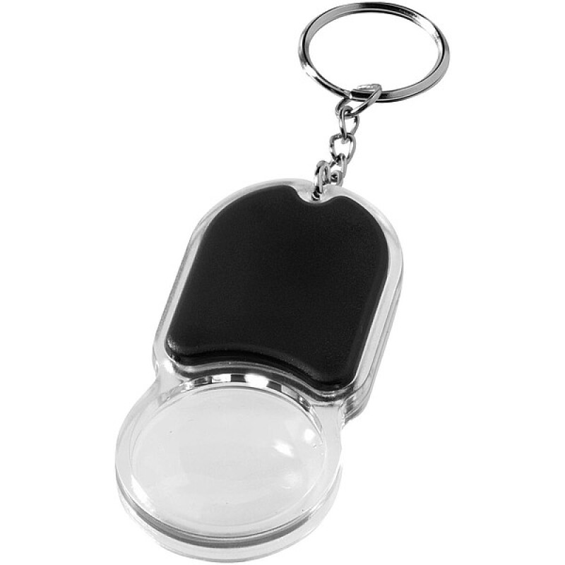 Držák na plastovou visačku, bílá, průměr 3cm