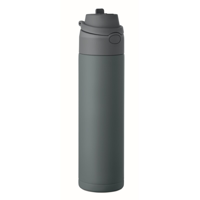 Dvoustěnná láhev 500 ml, modrošedá