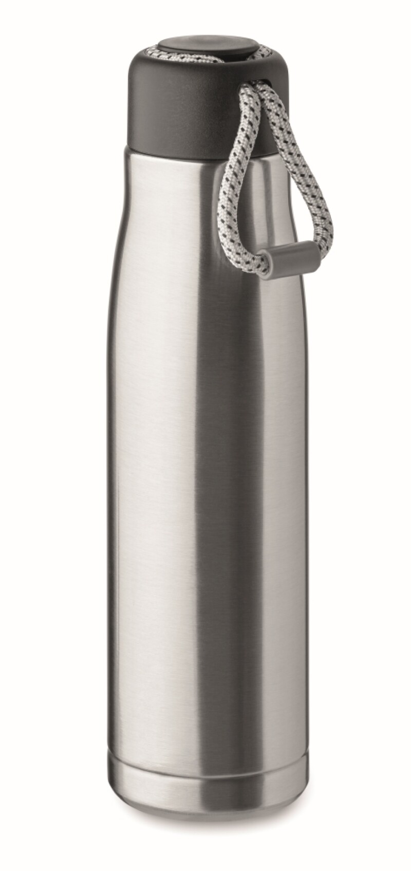 Dvoustěnná láhev 500 ml, stříbrná