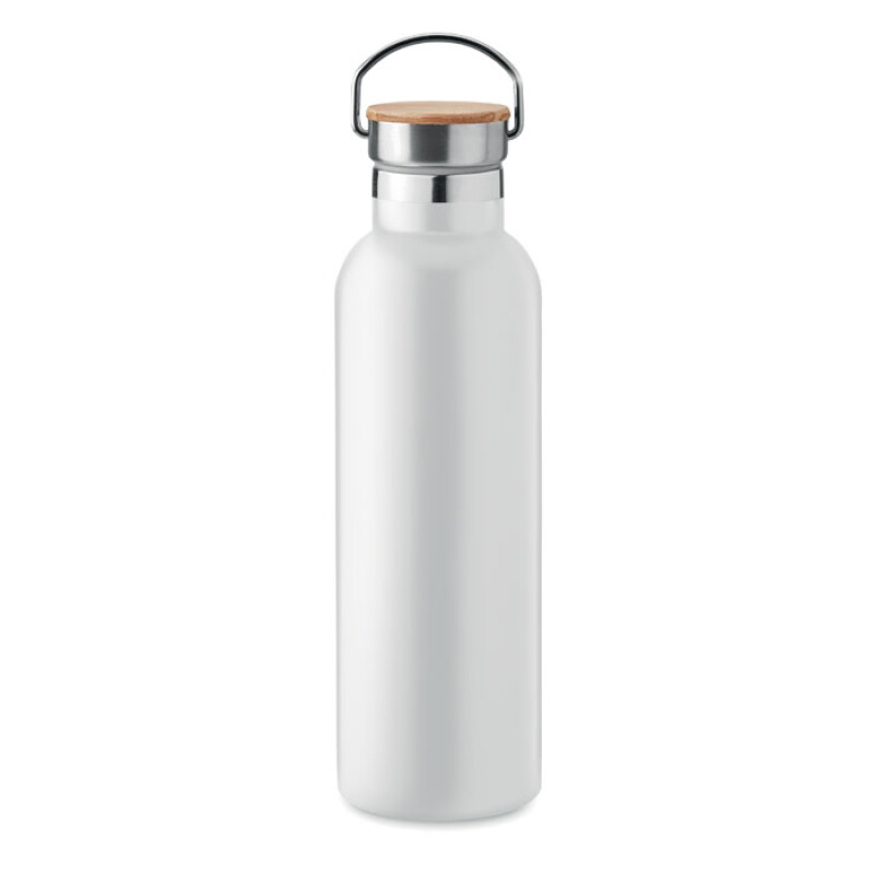 Dvoustěnná láhev 750ml, bílá
