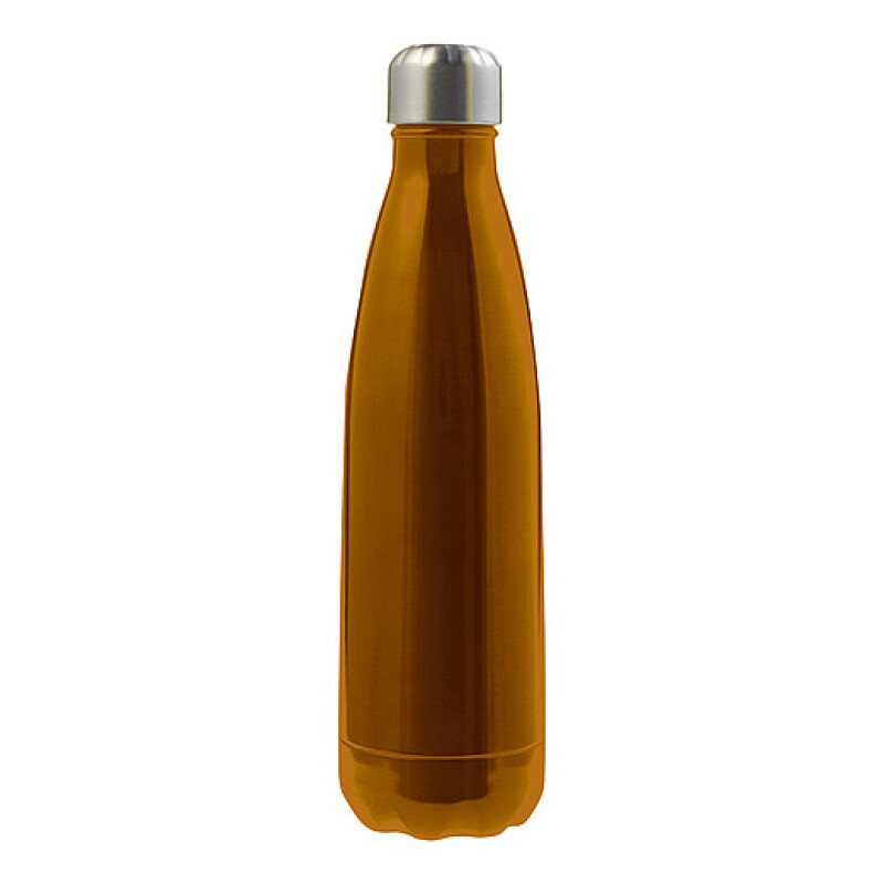 SIARA Dvoustěnná vakuová termoska z nerezové oceli, 500 ml, oranžová