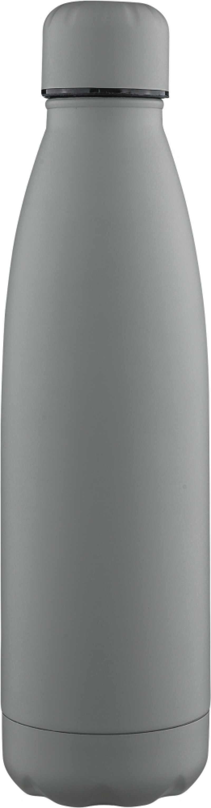 Dvoustěnná nerezová termoska 500 ml, šedá