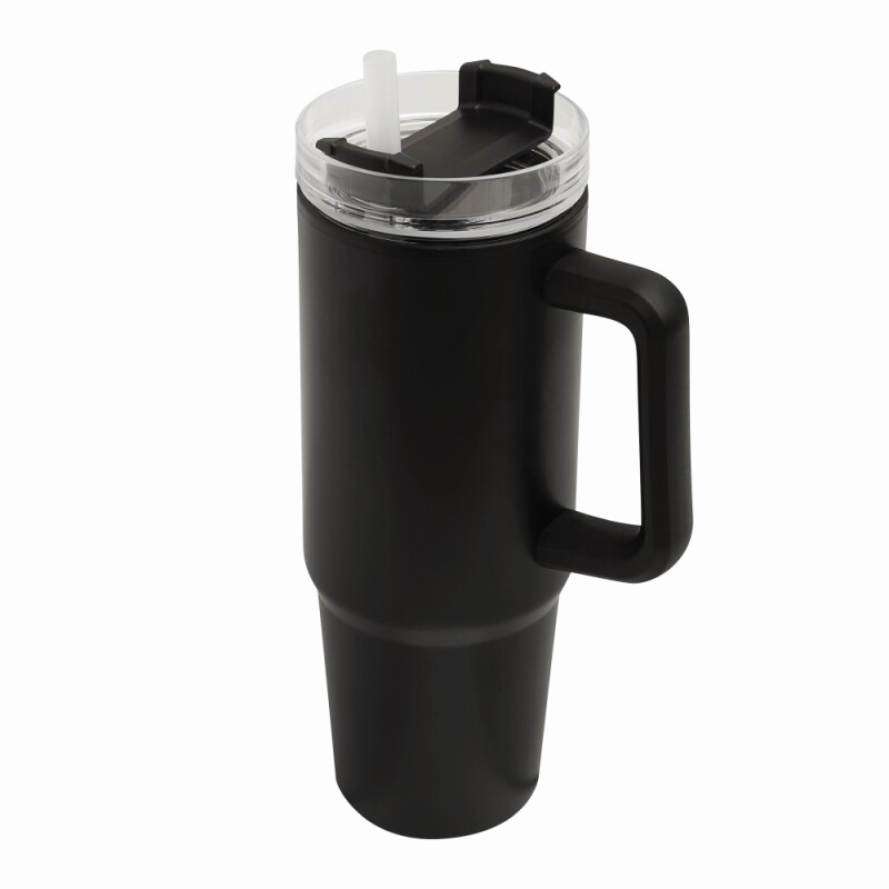 KEFALON Dvoustěnný XXL termohrnek, 900 ml, černá